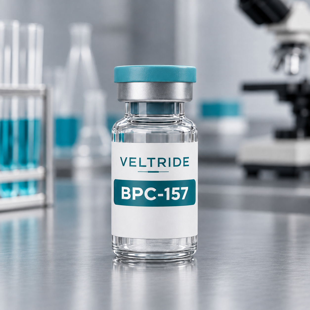 Tirzepatide research compound vial — VELTRIDE
