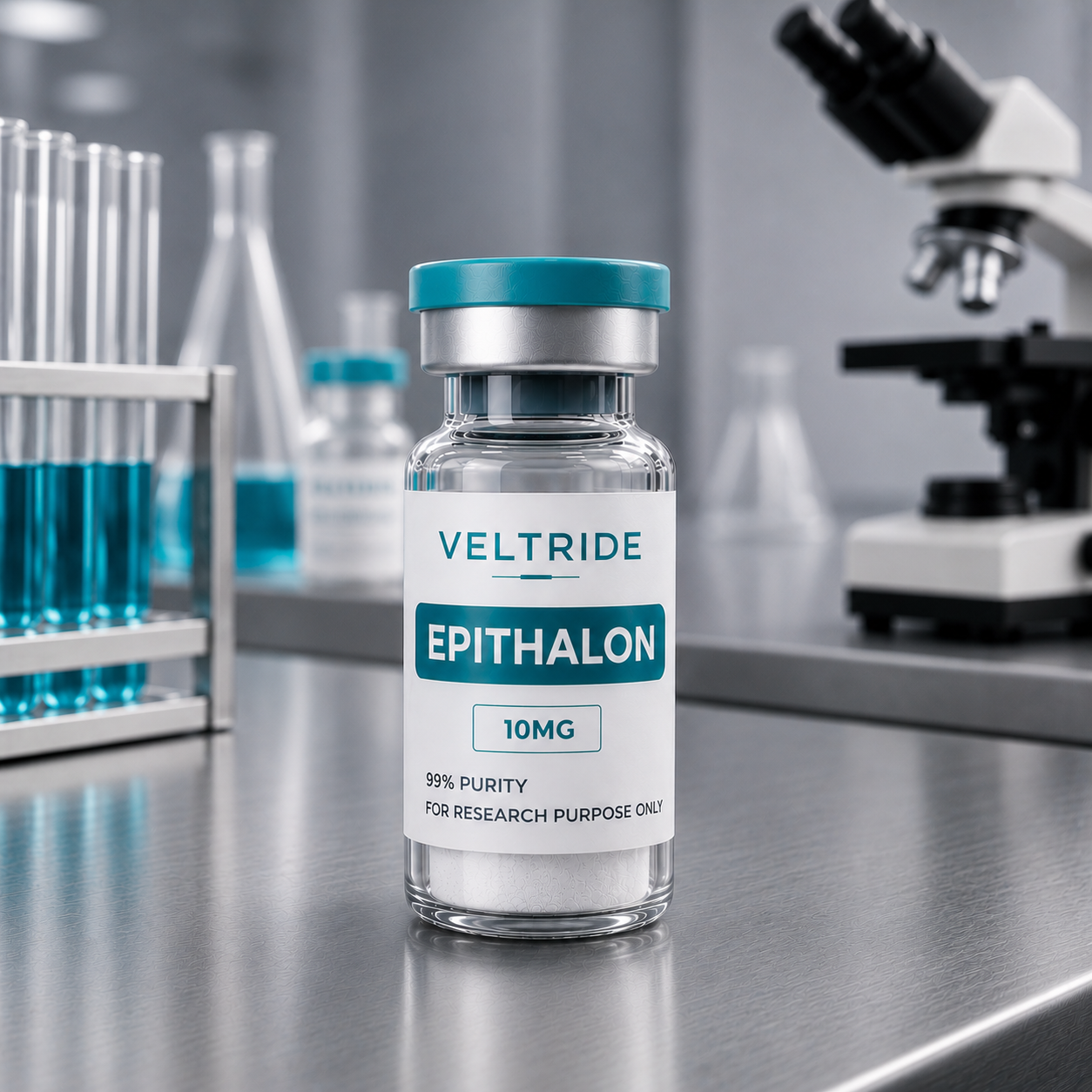 Epithalon research compound vial — VELTRIDE
